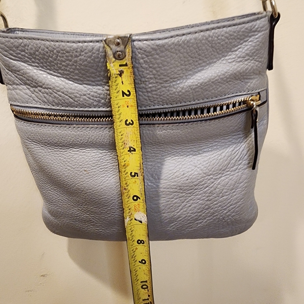 Kate Spade Gray Leather Crossbody Bag - Picture 10 of 14